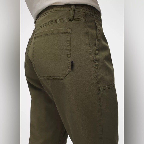 Prana Sancho Boyfriend Pant 10 Rye Green - Picture 5 of 9